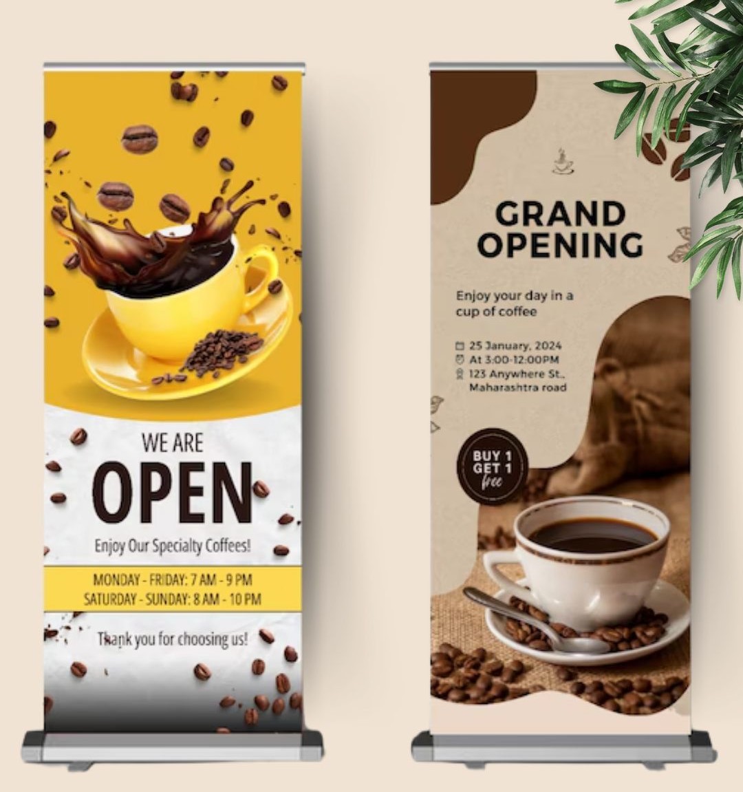 Roll-up banners